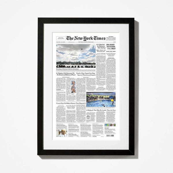 New York Times Front Page Reprints nytaistisstore